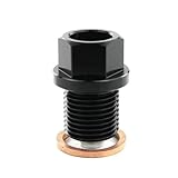 Bouchon De Vidange D'huile Magnétique M14x1,5 en Aluminium Usiné pour NTV 650 SH&adow 750 T&RANSALP G&oldwing GL1100 1000 1200 1500 1800(A)