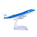 Bswath Model Plane 1:400 Scale Model Plane KLM Holland 747 Model Aircraft Metal Alloy Die-cast Airplanes for Gift and Collection (Holland 747)