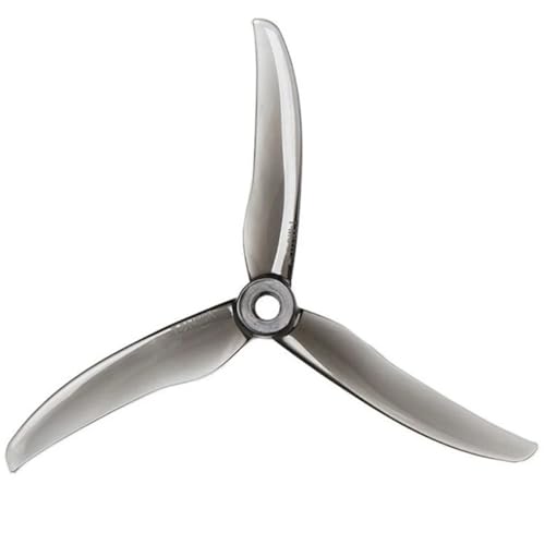 Hélice d'avion 4.3 pouces T5143S grise à haute rigidité pour drone de course FPV