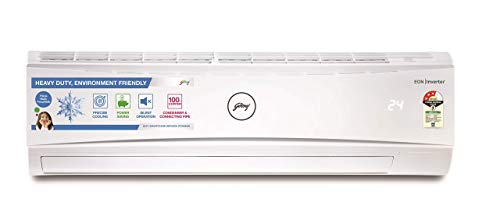 Image of (Renewed) Godrej 2 Ton 3 Star Inverter Split AC (Copper AC 2T GIC 24LTC3-WSA Split 3S White)