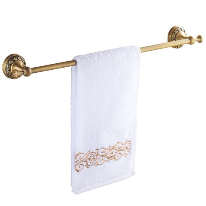 Porte-serviettes de salle de bain en cuivre antique bronze monocouche