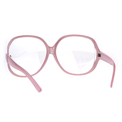 Womens Oversize Exposed Lens Butterfly Granny Plastic Eyeglasses3