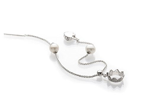 Miluna - Bracciale Argento, Diamanti, Perle, cod