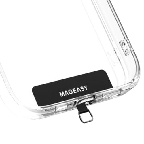 Phone Tether Tab - Cell Lanyard Tab, Lanyard Patch, Strap Replacement Black - 第 4/71 張圖片