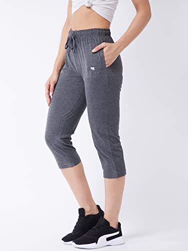 Image of Modeve Women Solid Cotton Blend Capri for summer|| Summer Wear