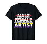 Non Gender Artist Non Binary T-Shirt