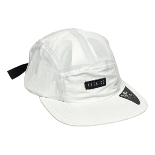Boné Five Panel Anth Co Impermeável Aba Reta Original Strapback (Branco)