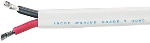 ANCOR120905; Dup Cable 8/2 Red/Black Tin 50Ft