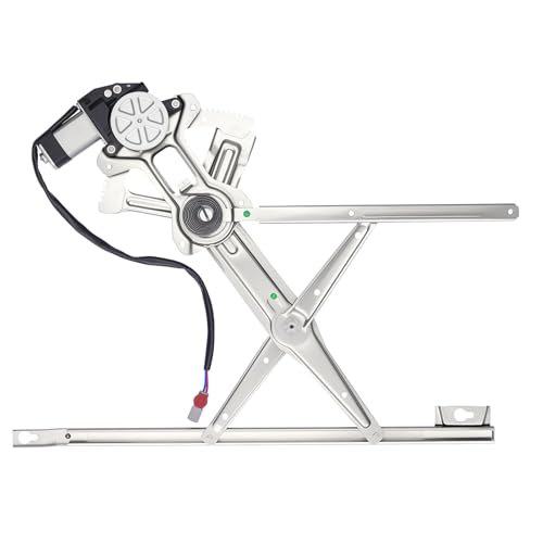 Image of BDFHYK 741-716 Power Window Regulator with Motor Front Right, Compatible with 1990-1993 Honda Accord
