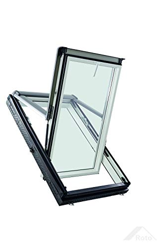 Roto Dachfenster Designo R7 WDF R75_K W WD AL mit Wärmedämmung