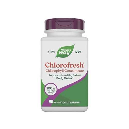 Nature’s Way Chlorofresh Chlorophyll Concentrate, Chlorophyll Supplements, Supports Detox Pathways*
