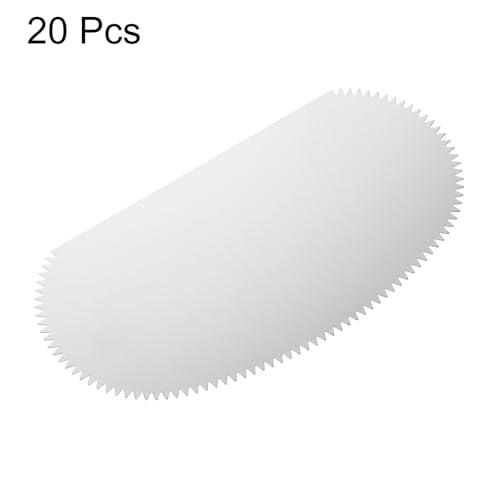 HARFINGTON 20pcs Steel Clay Scraper 4" Pottery Steel Clay Serrated Scraper Tool for Pottery Sculpture Ceramic DIY Crafts by HARFINGTON - Image 3