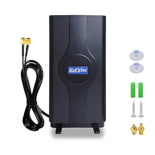 5G 4G LTE Antenna 600-6000MHz 2x2 MIMO External Omni Directional Antenna Compatible with Netgear M5 M6 Verizon, AT&T, Sprint, T-Mobile Routers, Includes TS9 & SMA Connector