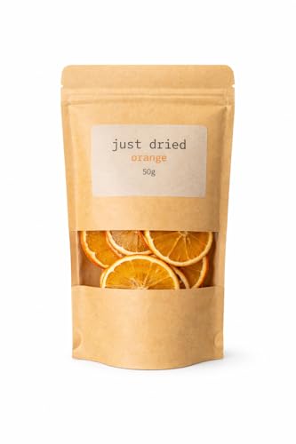 Dried Orange Slices 50g 100% Natural Dehydrated Citrus Fruit | Just Dried
