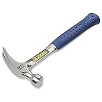ESTWING Hammer - 16 oz Straight Rip Claw with Smooth Face & Shock Reduction Grip - E3-16S - Image 2