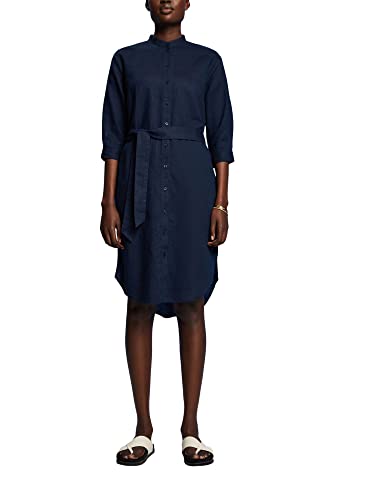 ESPRIT Damen 043EE1E329 Kleid, 400/NAVY, 40