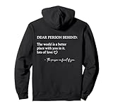 Dear Person Behind Me Positive Quotes