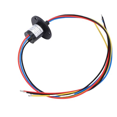 Anillo deslizante con tecnología de cepillo de fibra para transmisión de datos