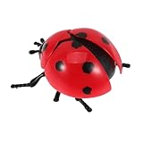 Construction robuste : fabriqué en plastique, ce est conçu pour résister à une utilisation fréquente et à une manipulation brutale, garantissant un plaisir , figurine de coccinelle, mini modèle de coccinelles