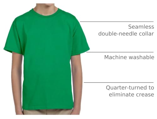Image of Gildan - Youth Heavy Cotton 100% Cotton T-Shirt. 5000B - [Sky]