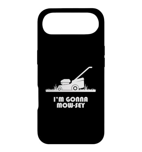Funny I'm Gonna Mow-sey (Mosey) Lawnmower Humor �X�}�z�P�[�X iPhone Air �p
