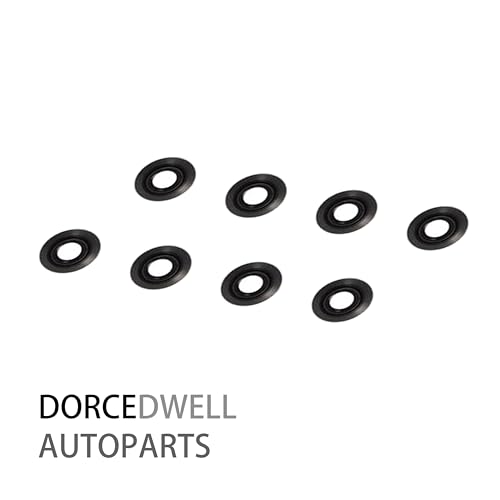 Image of LS Valve Cover Gasket Set - VS50504R1 VS50250A 12637683 Compatible with GM LS V8 Engine 4.8L 5.3L 6.0L 6.2L Chevy Silverado, Suburban, Tahoe, Trailblazer, GMC Sierra, Yukon, Envoy, Cadillac Escalade