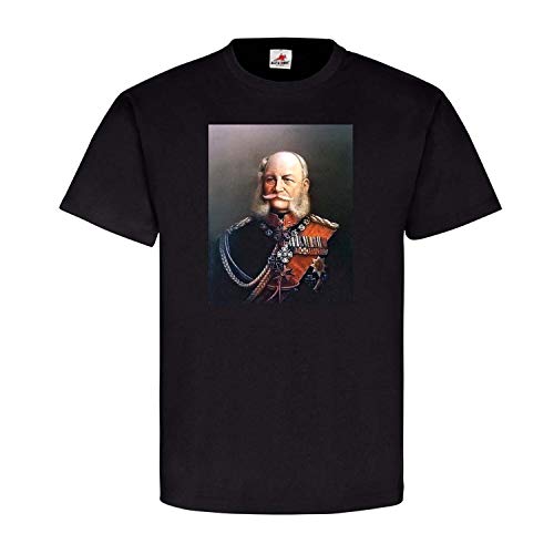 T-shirt Wilhelm der 1 blason impérial noir XXXXXL grand format