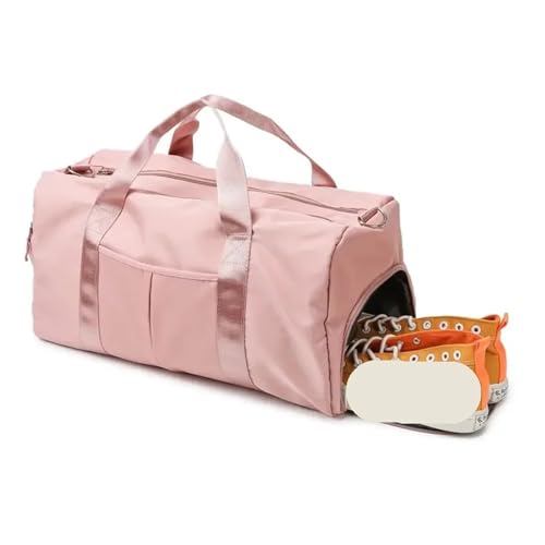 Man Multi-functional Dry-wet Separation Movement Water-proof Travel Yoga Bag Large-capacity(Sky blue)2