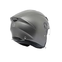 AGV - K5 Jet EVO E2206, Motorrad Jet-Helmet, Unisex, Matt Luna Grey, XL – Ansicht 6