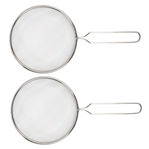 ARTSEWPLY 2個 爬虫類用ステンレス製サンドスコップ 高密メッシュで や残渣を効果的に除去 簡単清掃 耐錆性 爬虫類飼育環境の清潔維持に