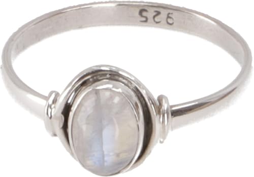 GURU SHOP Anillo de plata boho filigrana de 1 cm, Plata de ley, Sin piedra preciosa