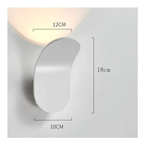 Lampade da Parete per Camera da Letto, Hotel Project, lampade da Comodino da 6W Bianche per Balcone, corridoio, Scale, Soluzione di Illuminazione Elegante