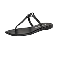 Calvin Klein Women's Edhen Sandal, Black 001, 8