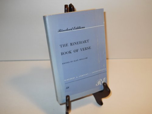 The Rinehart Book of Verse B0013JX34M Book Cover