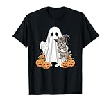 Photo Gallery divertente fantasma cairn terrier zucca halloween bambini uomo donna maglietta Photo Gallery divertente fantasma cairn terrier zucca halloween bambini uomo donna maglietta