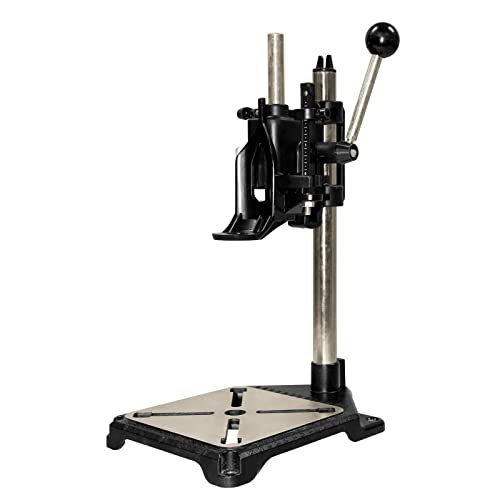 Milescraft 1097 ToolStand - Variable Speed Drill Press Stand (compatible with Dremel). Rotary Tool...