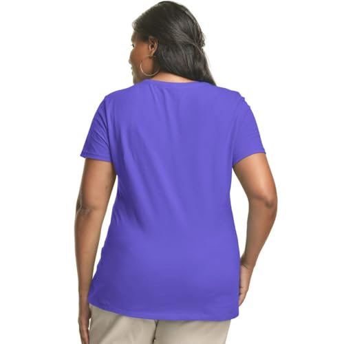 Image of Hanes Women's T-Shirt - Just My Size Cotton Tee - Plus Size Tee