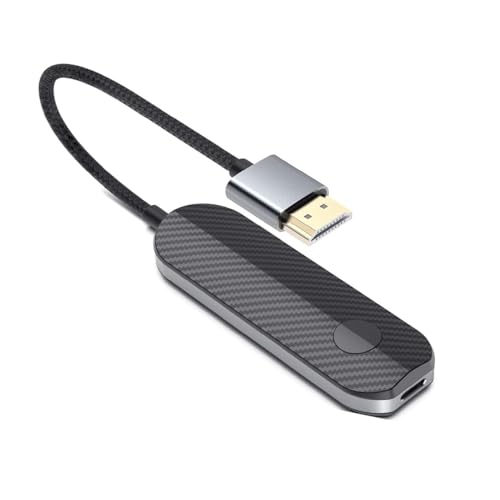 dibdib iOS Wireless HDMI Display Adapter (iOS only), Streaming Device for All iPhone Models to TV,...