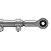 Rubicon Express RE1689 Track Bar 0-6 in. Lift Front Adjustable Heavy Duty Track Bar