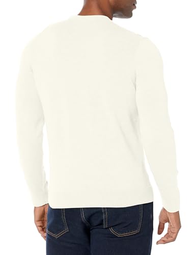 Image of HUGO Men's Small Woven Label Cotton Sweater