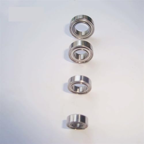 Rodamientos 608 de bolas de ranura profunda en miniatura de 8x22x7 mm pack de 10 unidades 5