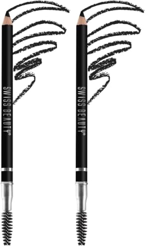 Image of Swiss Beauty Eyebrow Definer Pencil (Deep Brown) (Pack of 2)