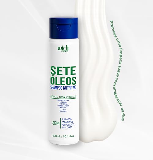 Widi Care Shampoo Nutritivo Sete Óleos 300ml | Amazon.com.br