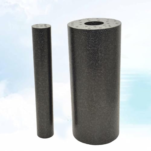 Set de rodillos de espuma para ejercicio Epp Hollow de doble función, rueda antideslizante para entrenamiento muscular, pilates y relajación muscular en casa miniatura 7