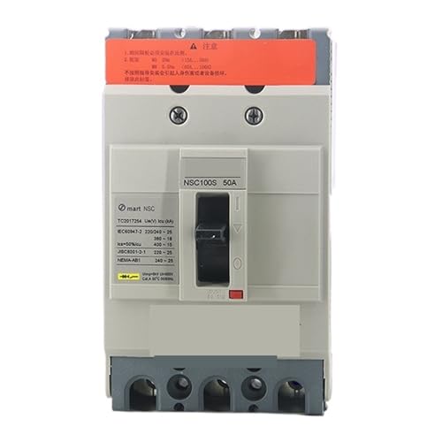 Disjoncteur à boîtier moulé NSC100S TM50D Schneider 50A 3P triphasé
