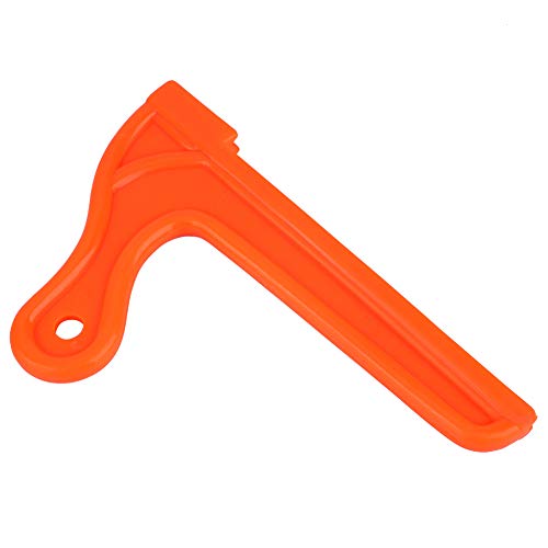 Sunicon 4Pcs Safety Plastic Woodworking Protective Hand Saw Push Sticks Tool For Carpentry,Ideal for Woodworkers and Use On Table Saws, Router Tables, Jointers and Woodworking (orange)