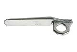 STUBAI Weichmetallhaken | Einschlaglänge 90 mm (F), 110 g | mit 90° gedrehtem Kopf, für Kletterer und Bergsteiger, Outdoor-Aktivitäten