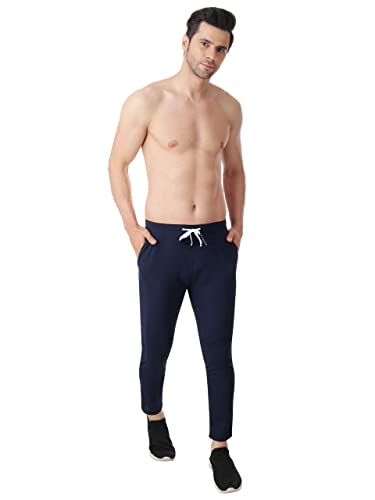 Image of Men's Regular Fit Track Pants Stretchable Cotton Blended Size (S to XL)