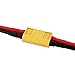 OliYin 3pairs XT60 Plug Male Female Connector Cable Silicone Wire 3.93in 14awg for RC Lipo Battery(Pack of 3)