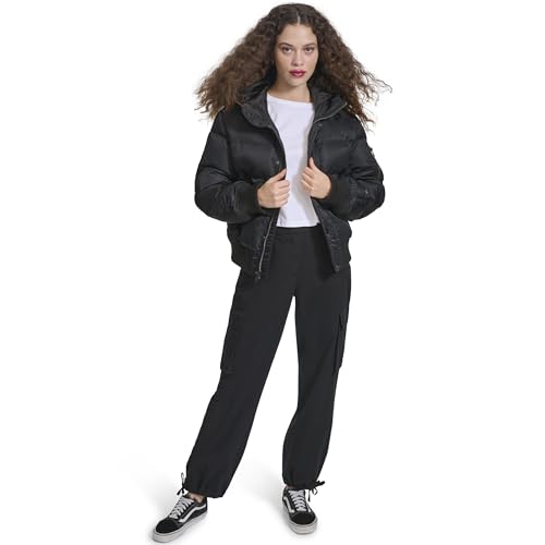 Champion Women's Quilted Snorkel Puffer Jacket with Hood2